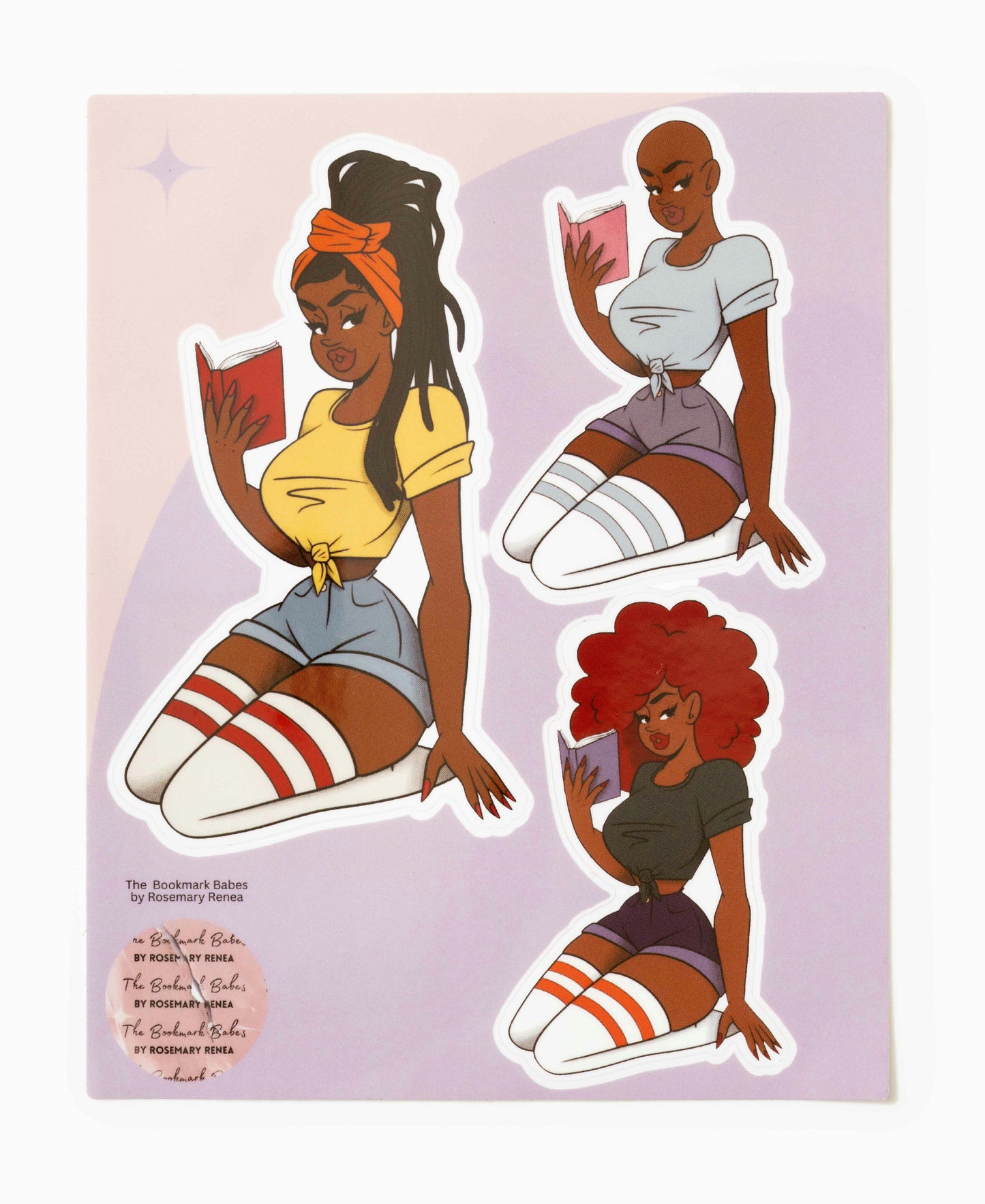Ashley Bookmark Babe: Kindle Edition Sticker Collection