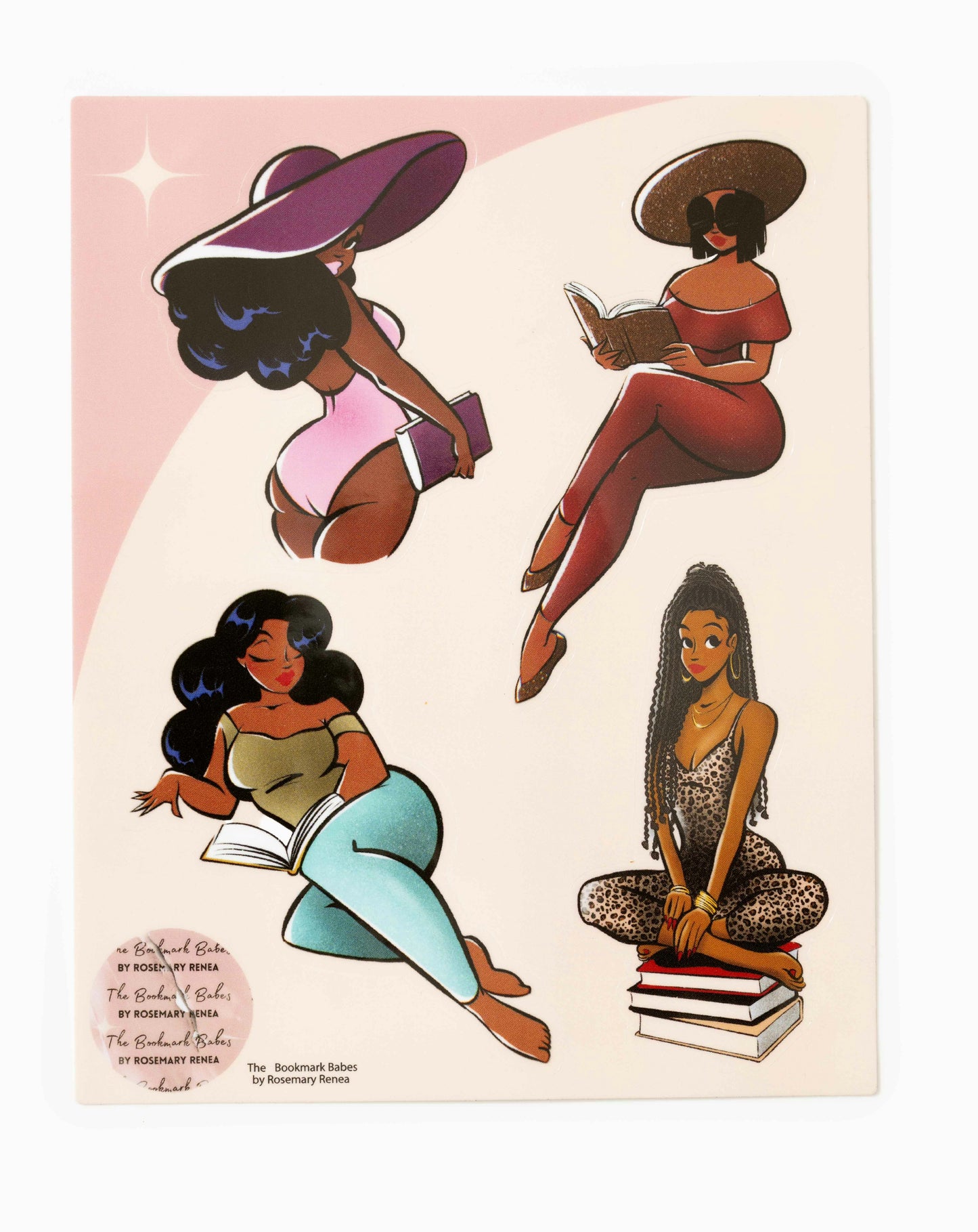 Bookmark Babes: Kindle Edition Sticker Collection