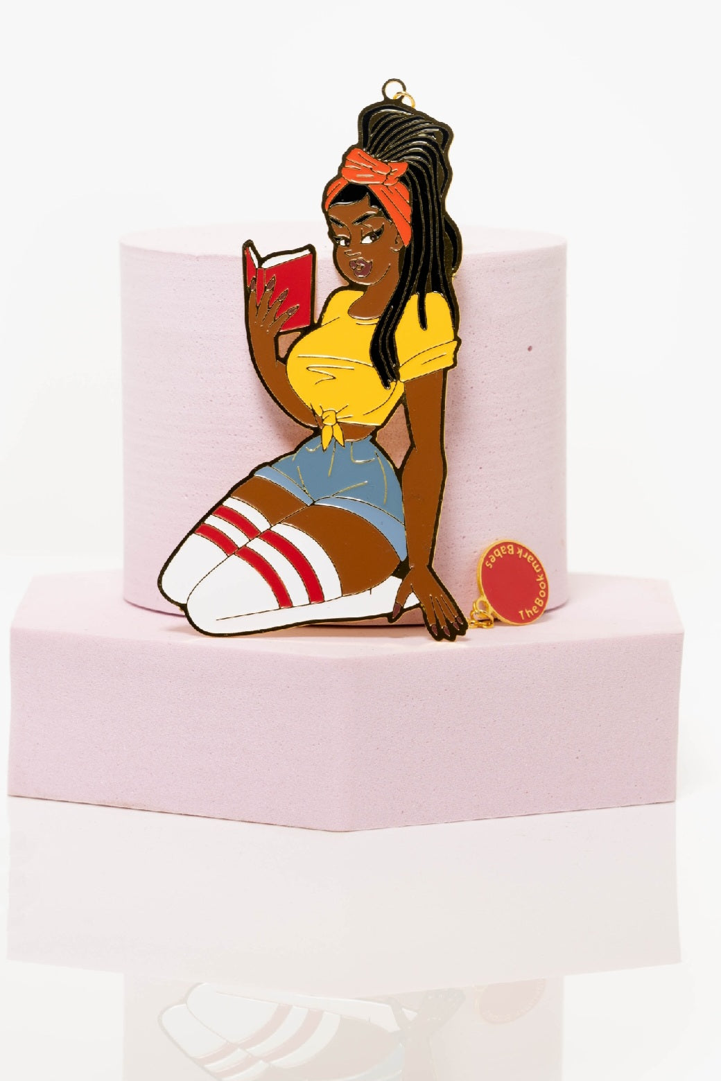 African American, bookmark, locs, reader gifts, book club