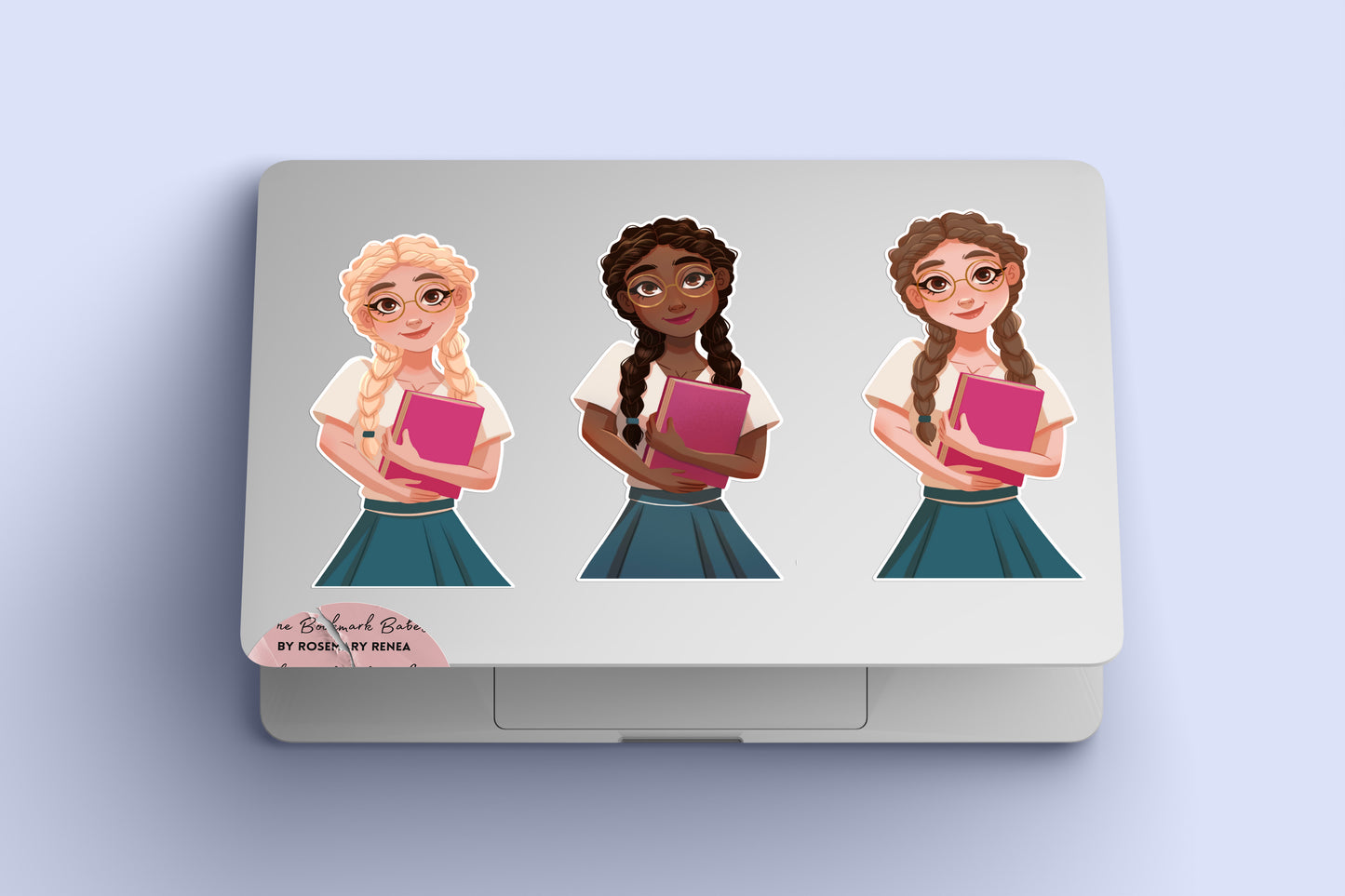 Rose Bookmark Babe: Kindle Edition Sticker Collection