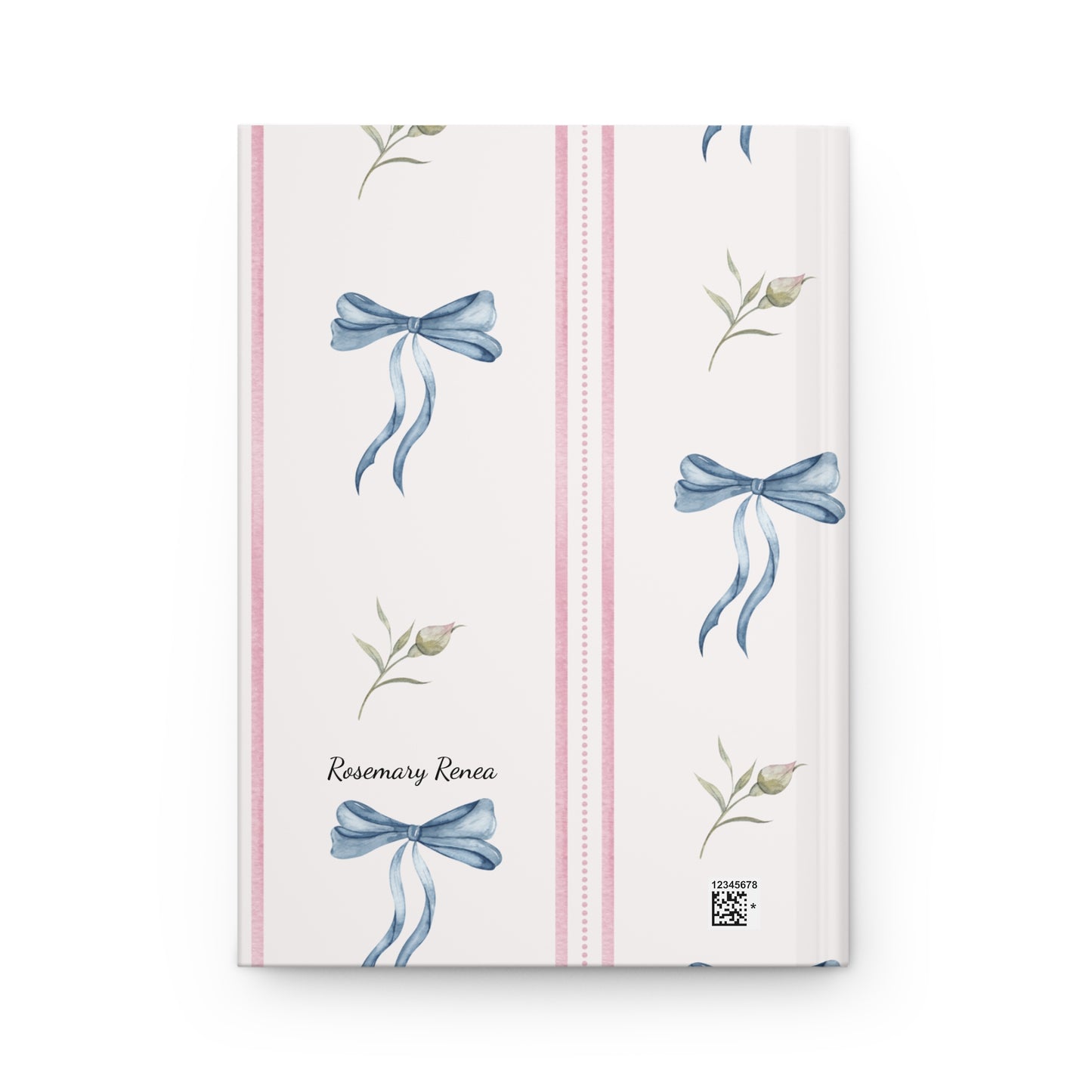 Whimsical Bow Hardcover Journal