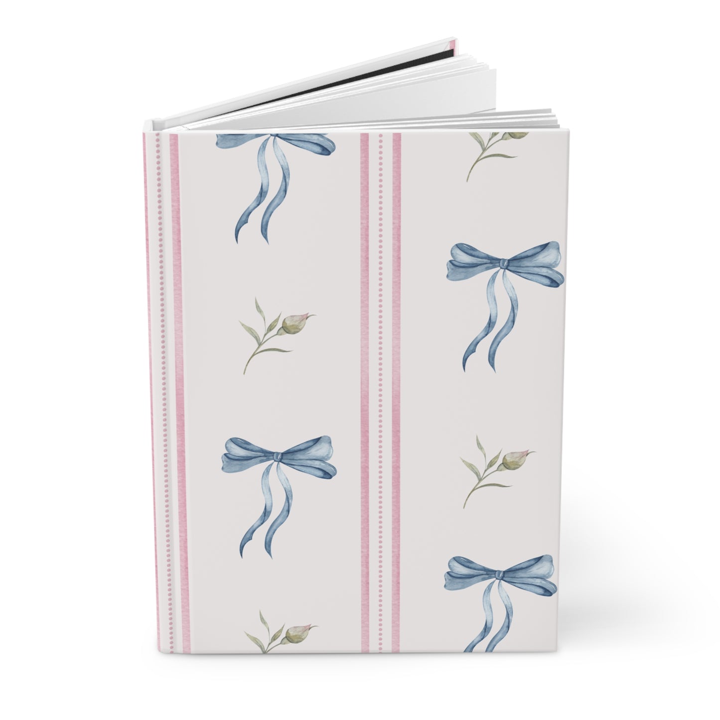 Whimsical Bow Hardcover Journal