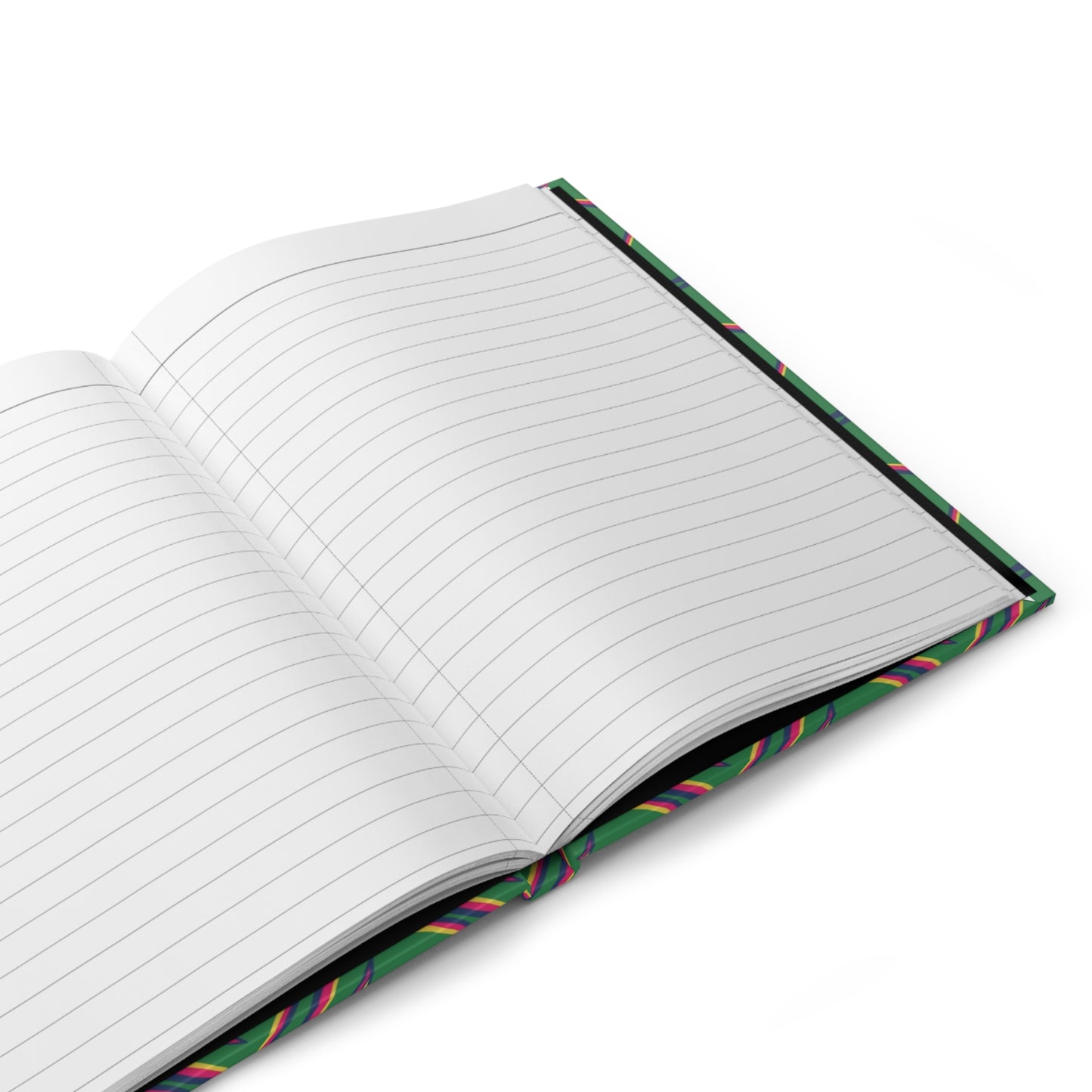 Fly High: Green Ankara Bird Print Journal