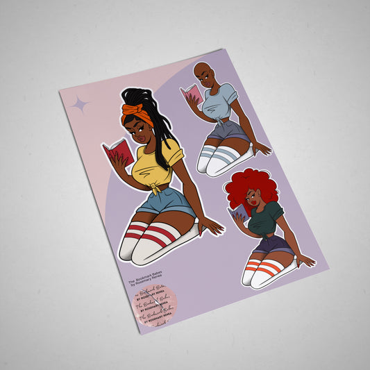 Ashley Bookmark Babe: Kindle Edition Sticker Collection