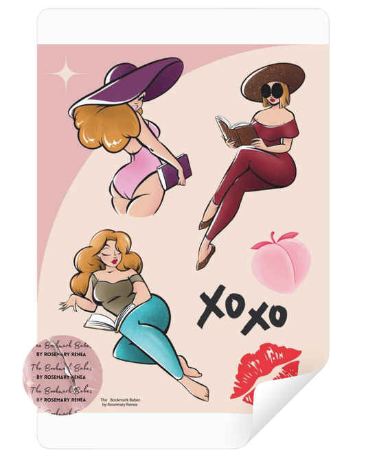 Bookmark Babes: Kindle Edition Sticker Collection